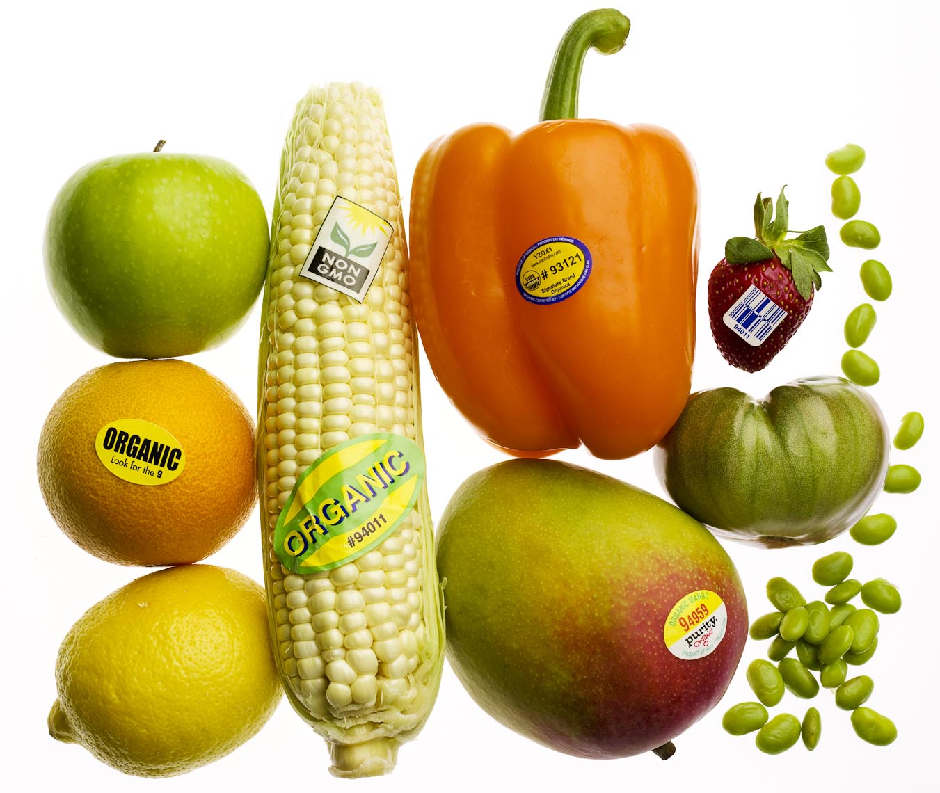 Food Still Life, Organic Produce