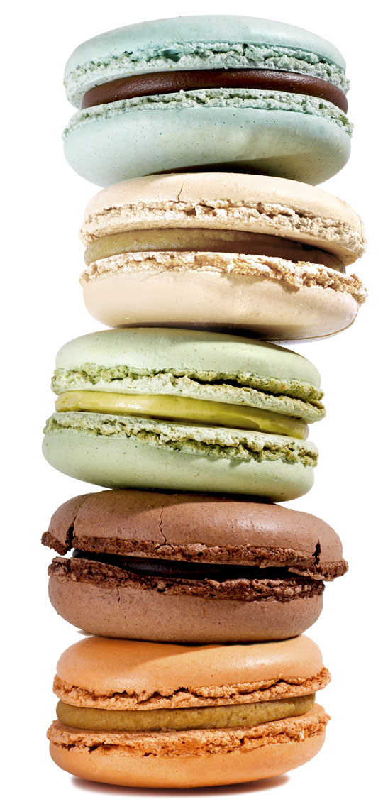 Food Still Life, Macaroons - Colorful Stack