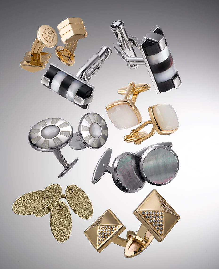 Jewelry Still Life | Designer Cufflinks Style Guide