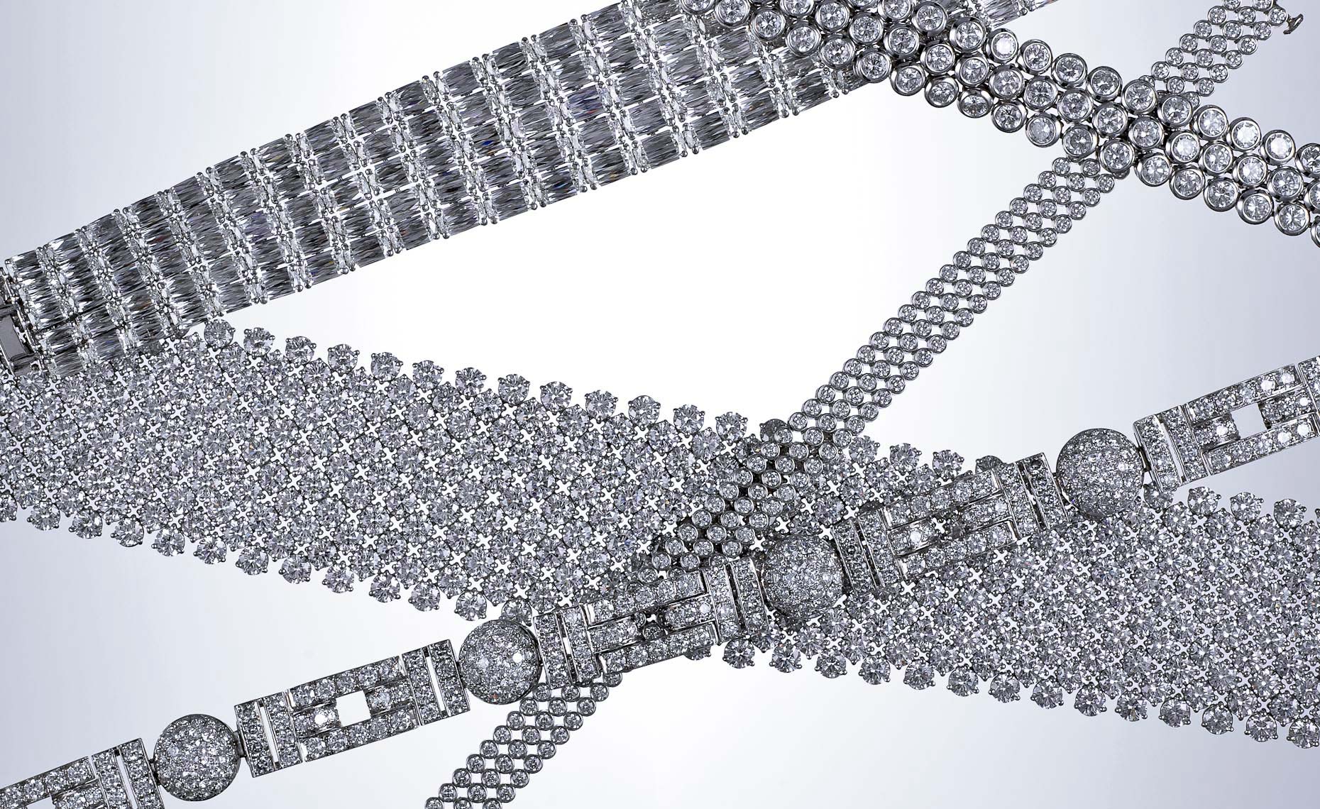Jewelry Still Life | Diamond Bracelets