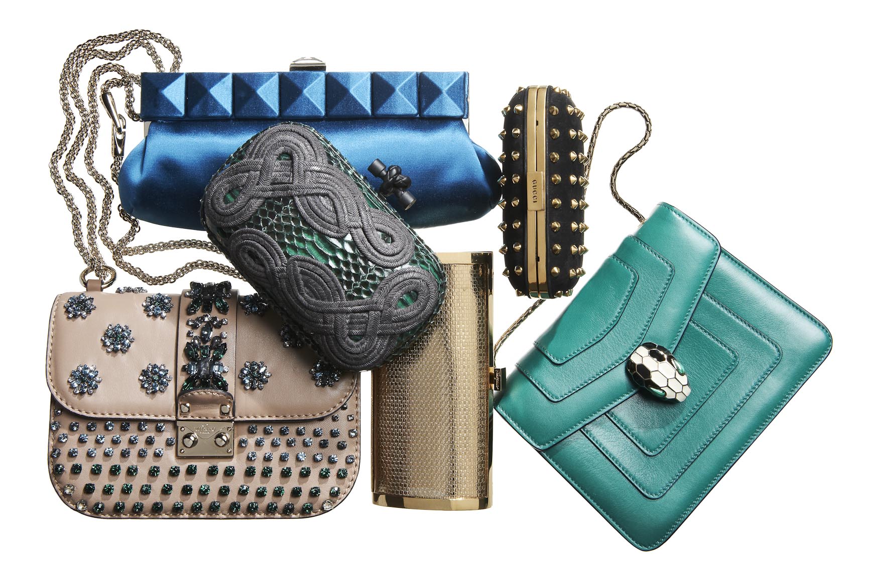 Accessories Still Life, Hand Bags and Clutches