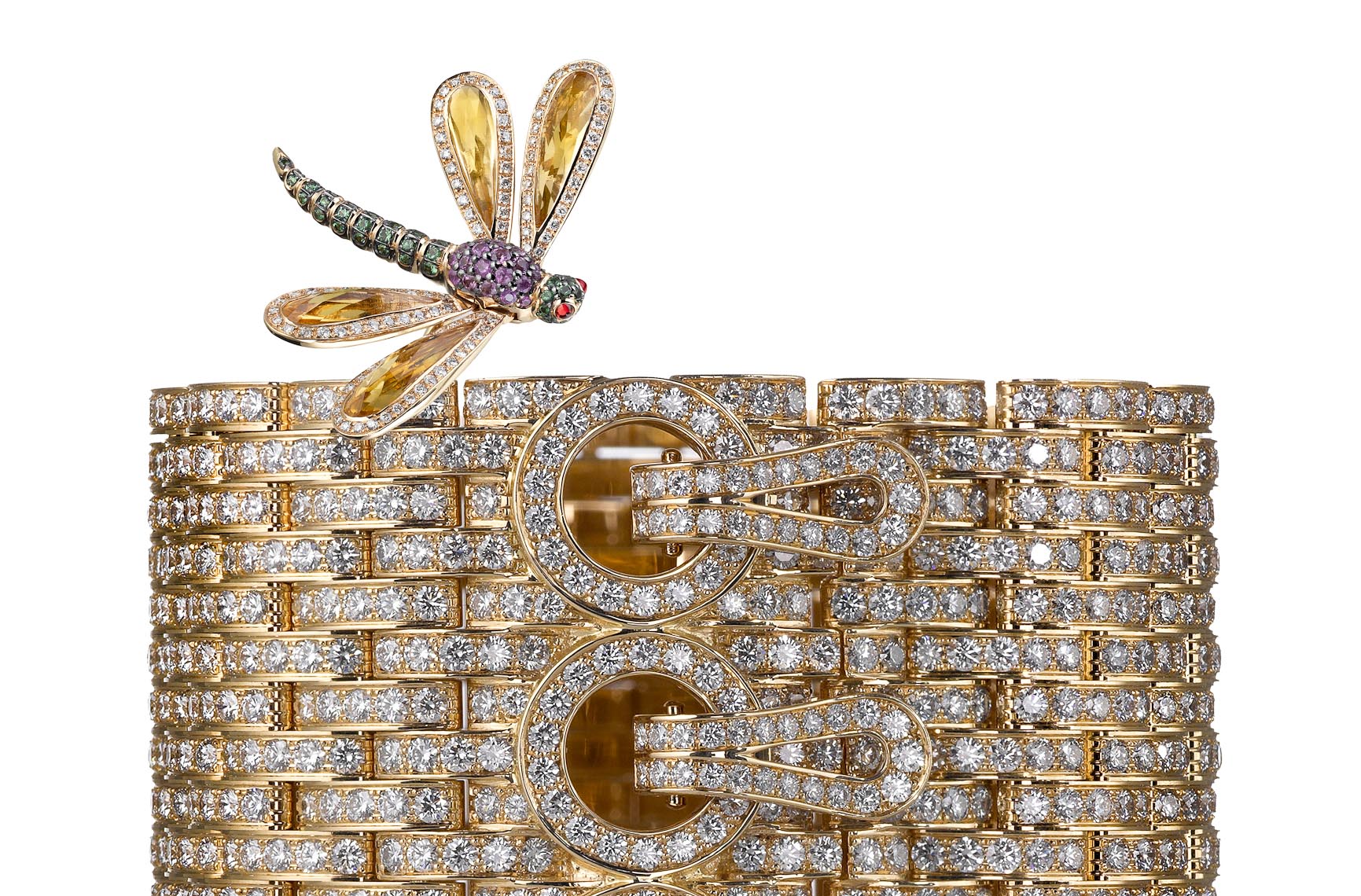 Jewelry Still Life, Diamond Bracelet and Dragon Fly Ring