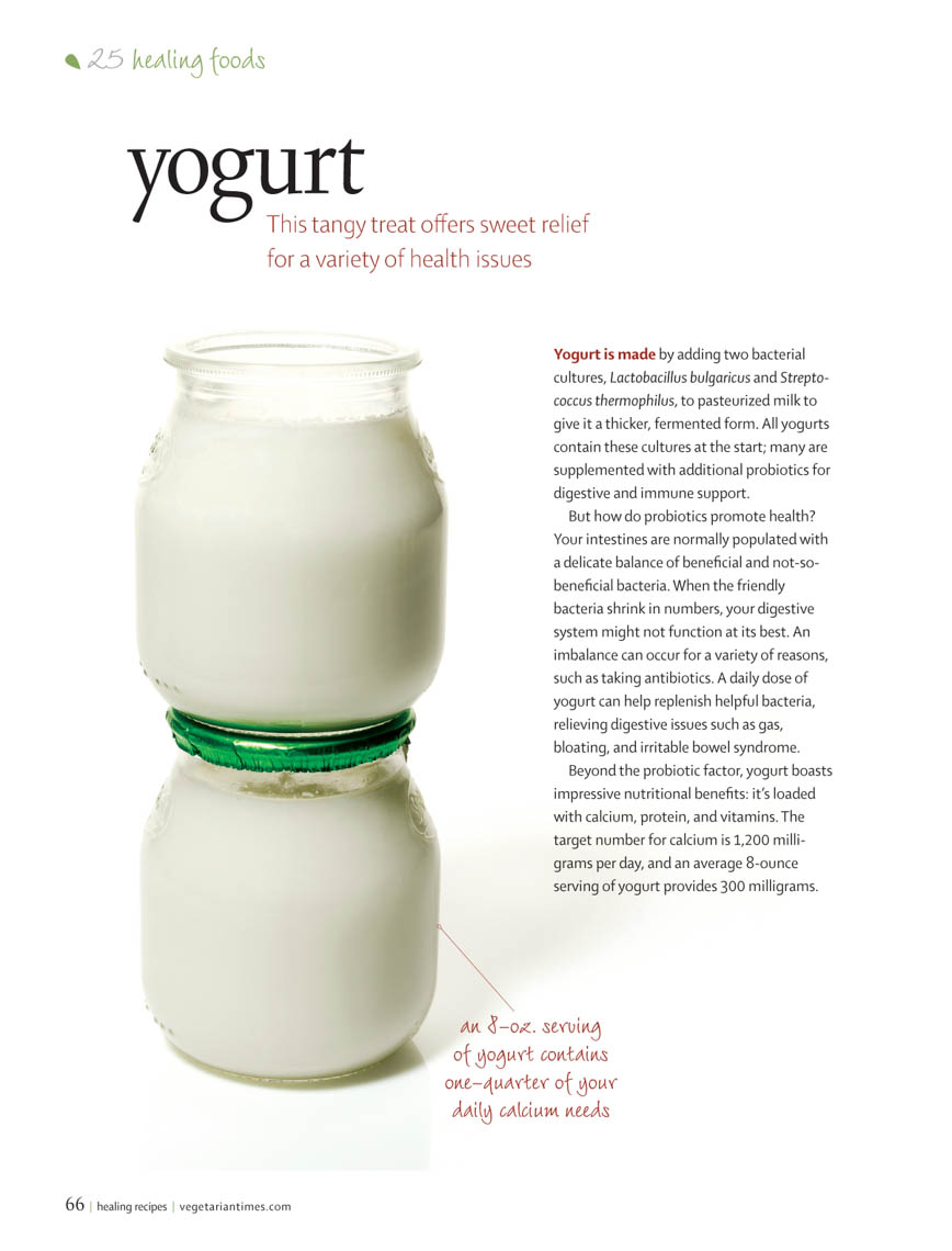 Food Still Life, Yogurt In Glass Jars