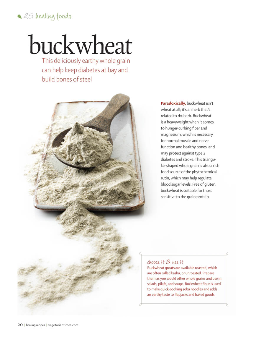 Food Still Life, Buckwheat Flour