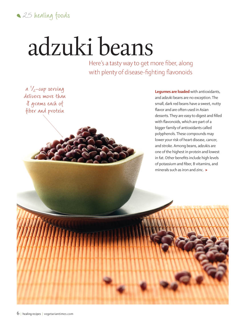 Food Still Life, Adzuki Beans Uncooked In Bowl On Placemat
