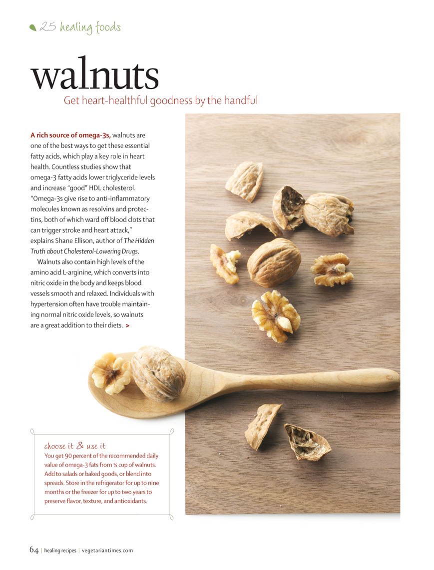 Food Still Life, Whole Walnuts