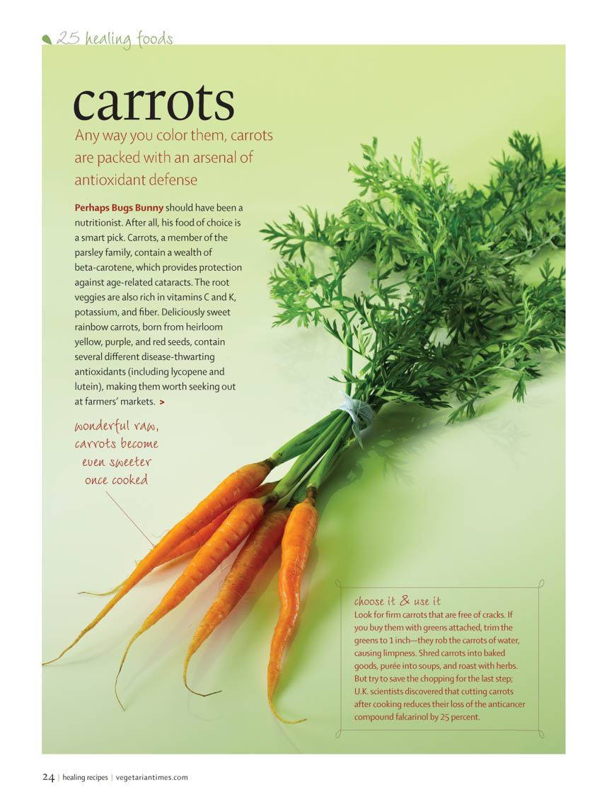 Food Still Life, Bunch Of Raw Carrots