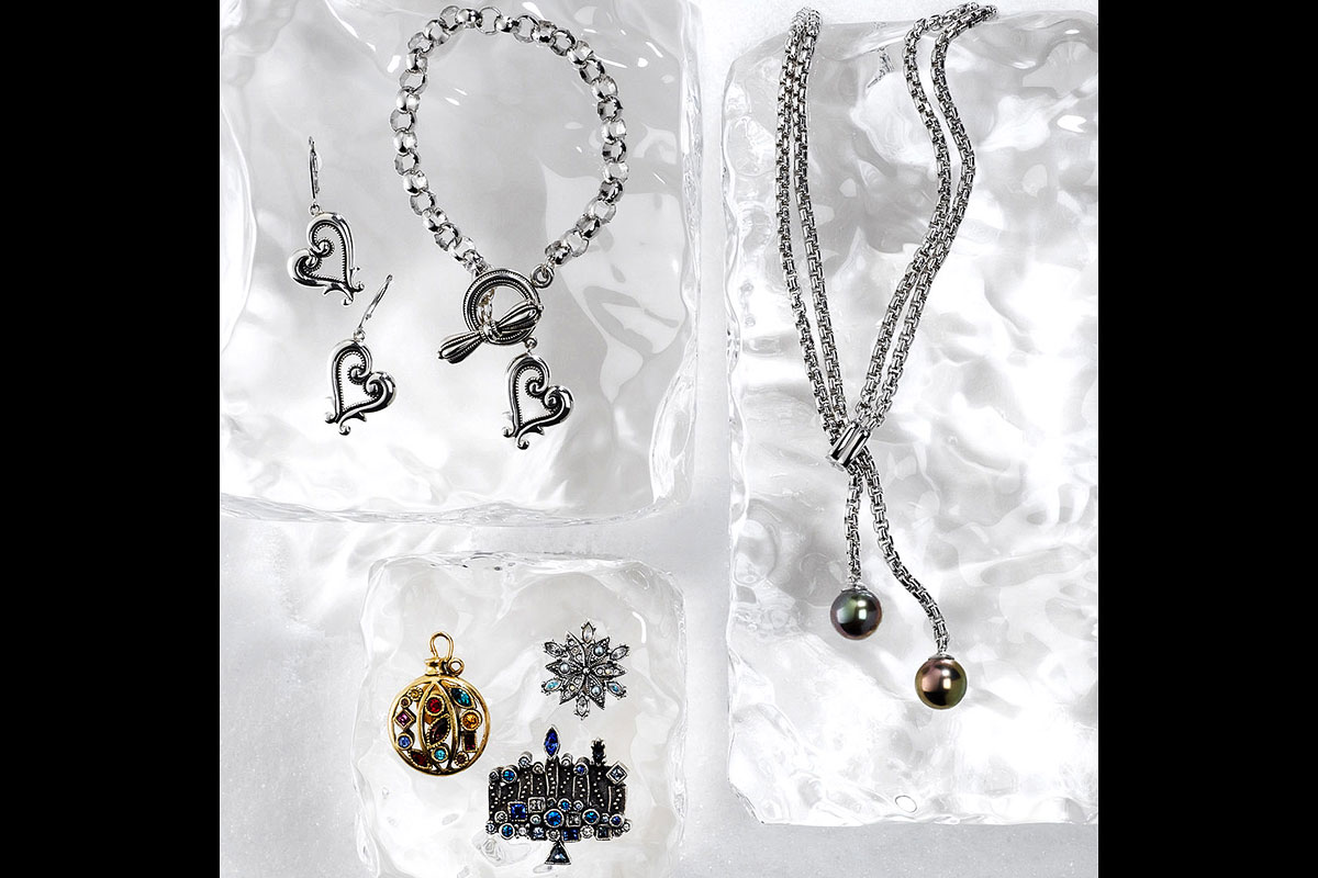 Jewelry Still Life, Necklaces and Earrings
